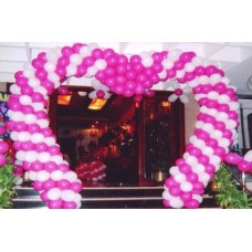 Heart Shaped Balloon Arch